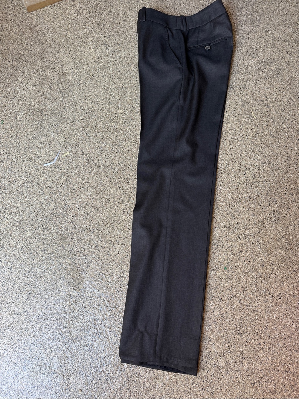 NWOT FACONNABLE CHOCOLATE BRIWN dress pants, size 2, Straight-Leg Dress Pants